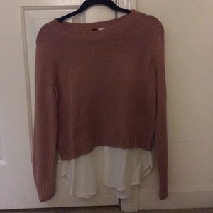 H&M layered sweater